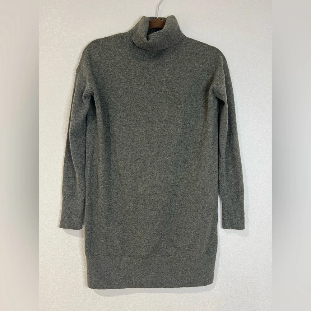 Everlane Olive Knit Turtleneck